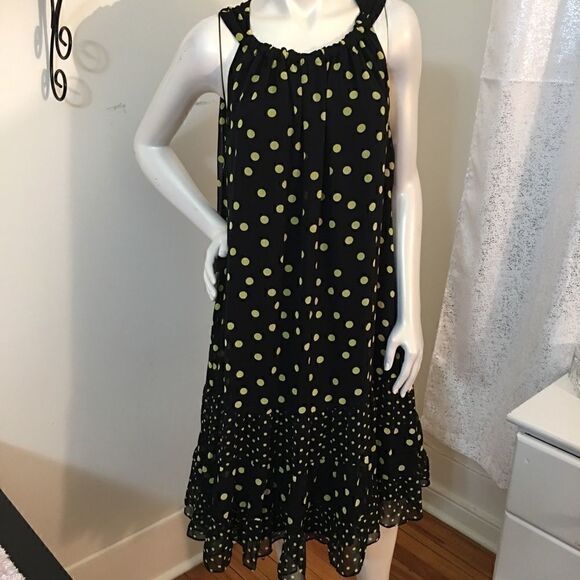 JBS Double layered Chiffon ruffle bottom Dress - Picture 2 of 8